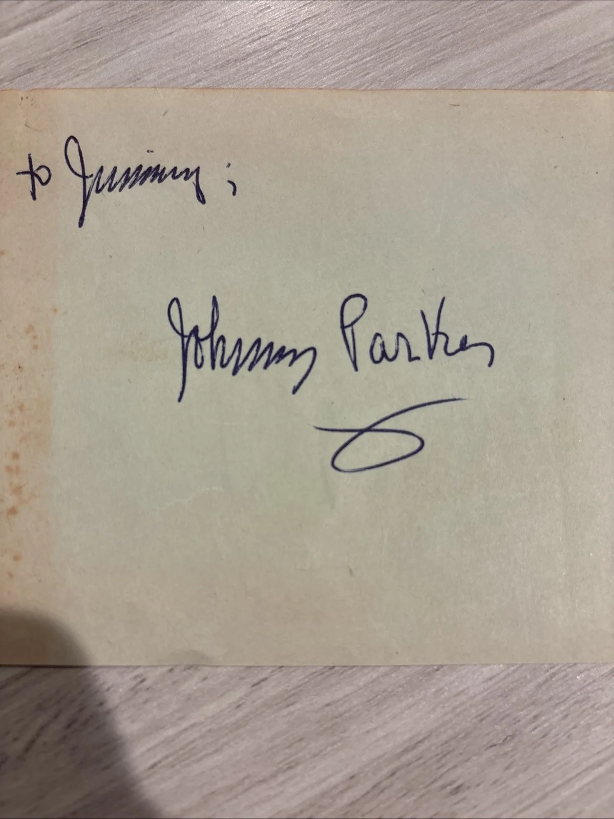 Nick Adams And Johnny Parker - Signed Autograph Book Page - Opposite Sides, image 4