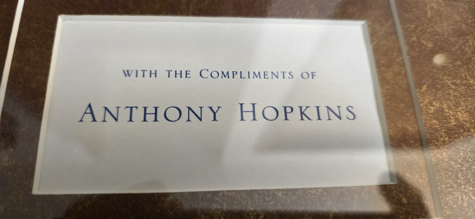 Anthony Hopkins — Anthony Hopkins of Silence of Lambs Autographed Signed Photo 12x18 Matted Frame, изображение 3