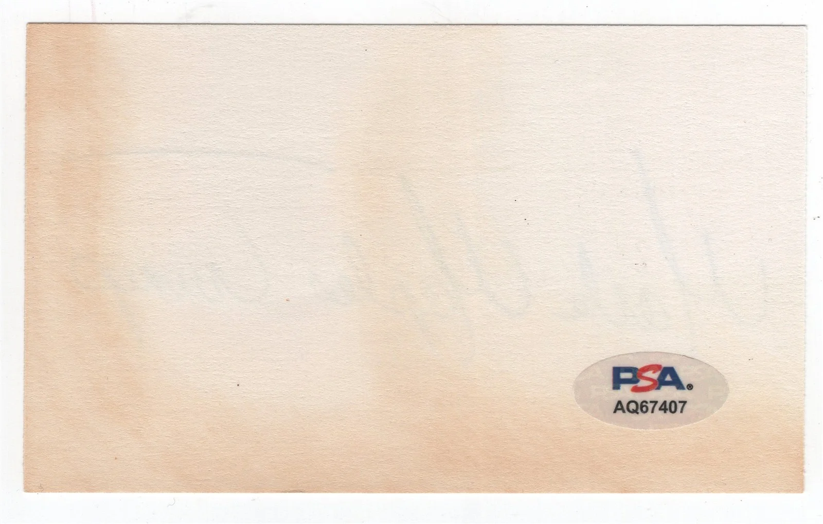 MARLA MAPLES TRUMP — MARLA MAPLES TRUMP Signed Index Card PSA/DNA, image 2