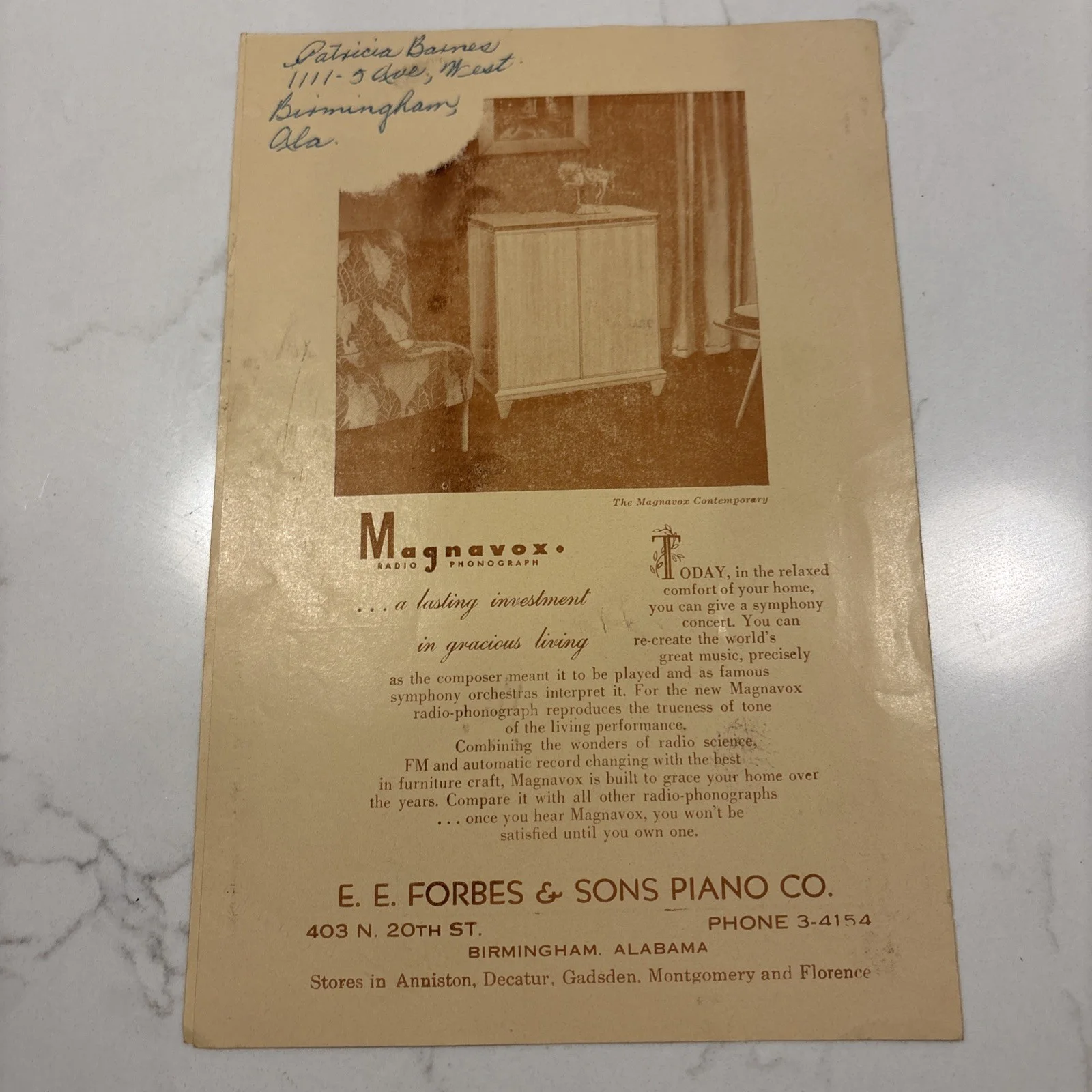 ARTUR RUBINSTEIN - SIGNED Concert Program - 1947, изображение 5