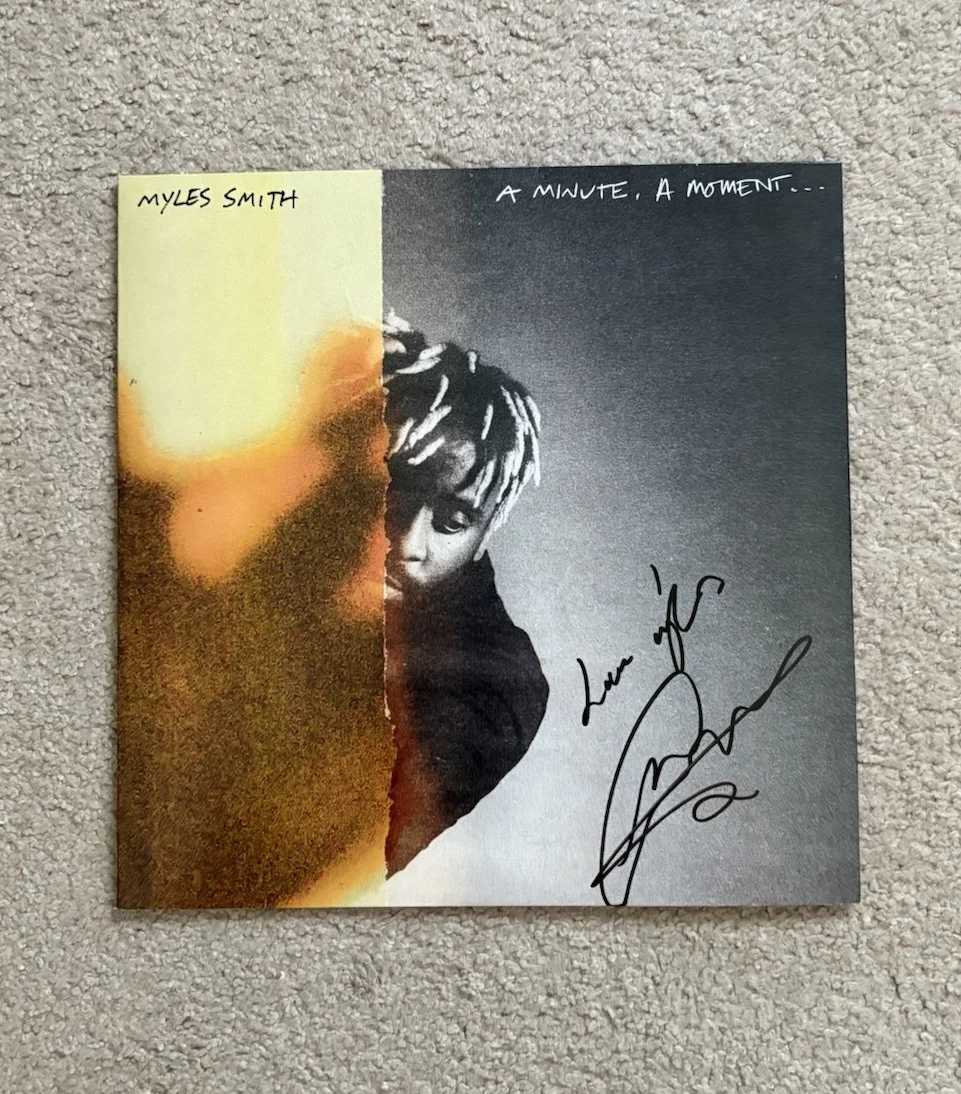 Myles Smith Signed Autographed A Minute A Moment Vinyl Album Record JSA COA, изображение 2