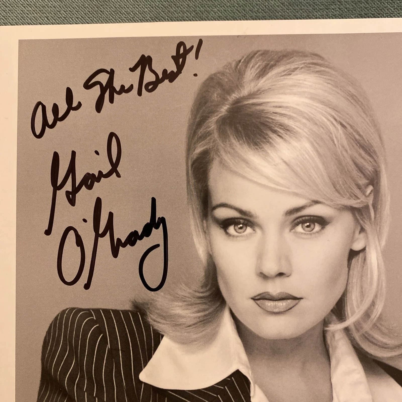 Gail O'Grady Signed Autographed 8x10 Photograph Movie TV Actress NYPD Blue, изображение 2