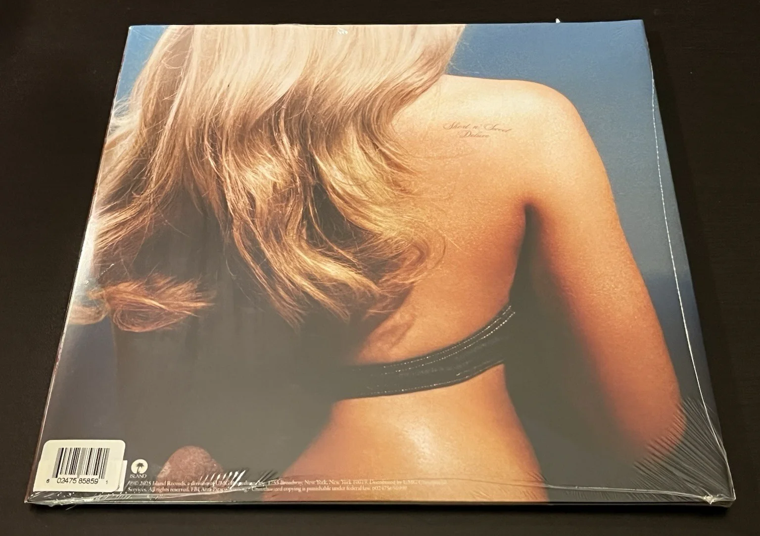 SABRINA CARPENTER SIGNED SHORT N SWEET DELUXE RECORD ON COVER AUTO SEALED COA, изображение 4