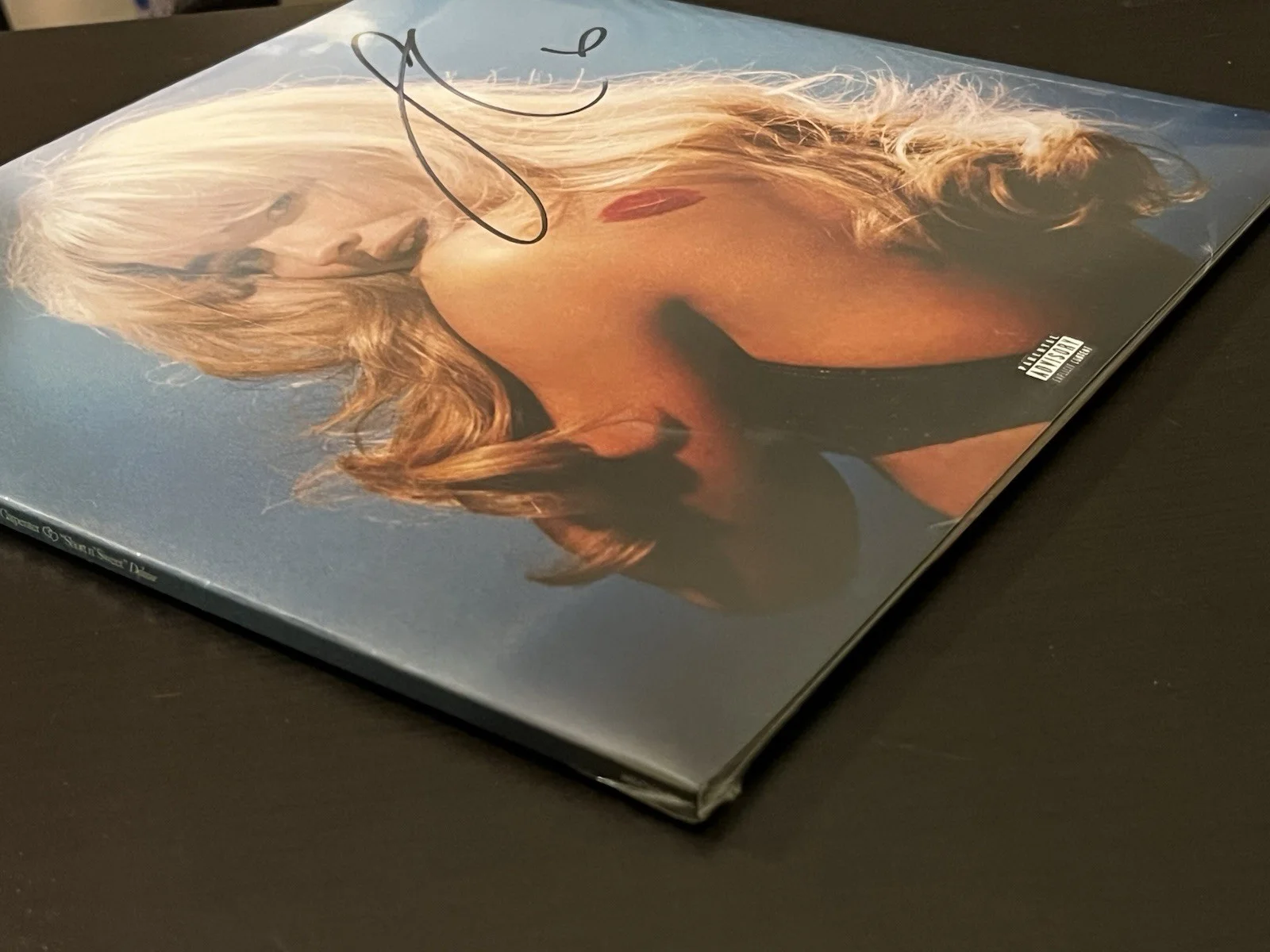 SABRINA CARPENTER SIGNED SHORT N SWEET DELUXE RECORD ON COVER AUTO SEALED COA, изображение 5