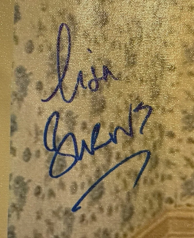 Lisa, Louise Burns — 1980 Signed THE SHINING Promo Matted Print Lisa & Louise Burns 20x22 3/4” JSA JD, изображение 3