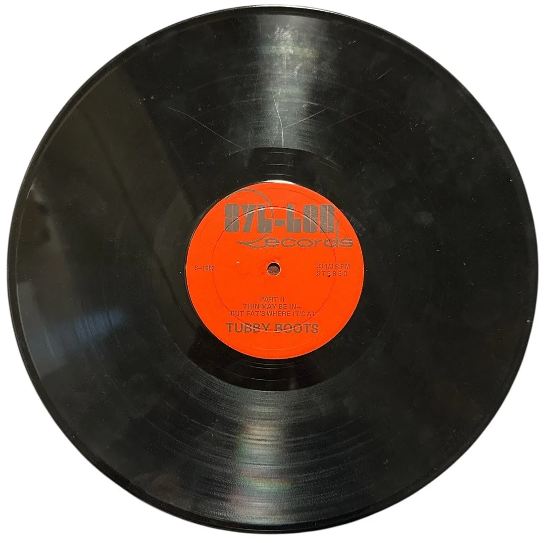 C. 1969 Tubby Boots Comedian Signed Orig Vinyl Record Album Cover S-1002 JSA JD, изображение 4