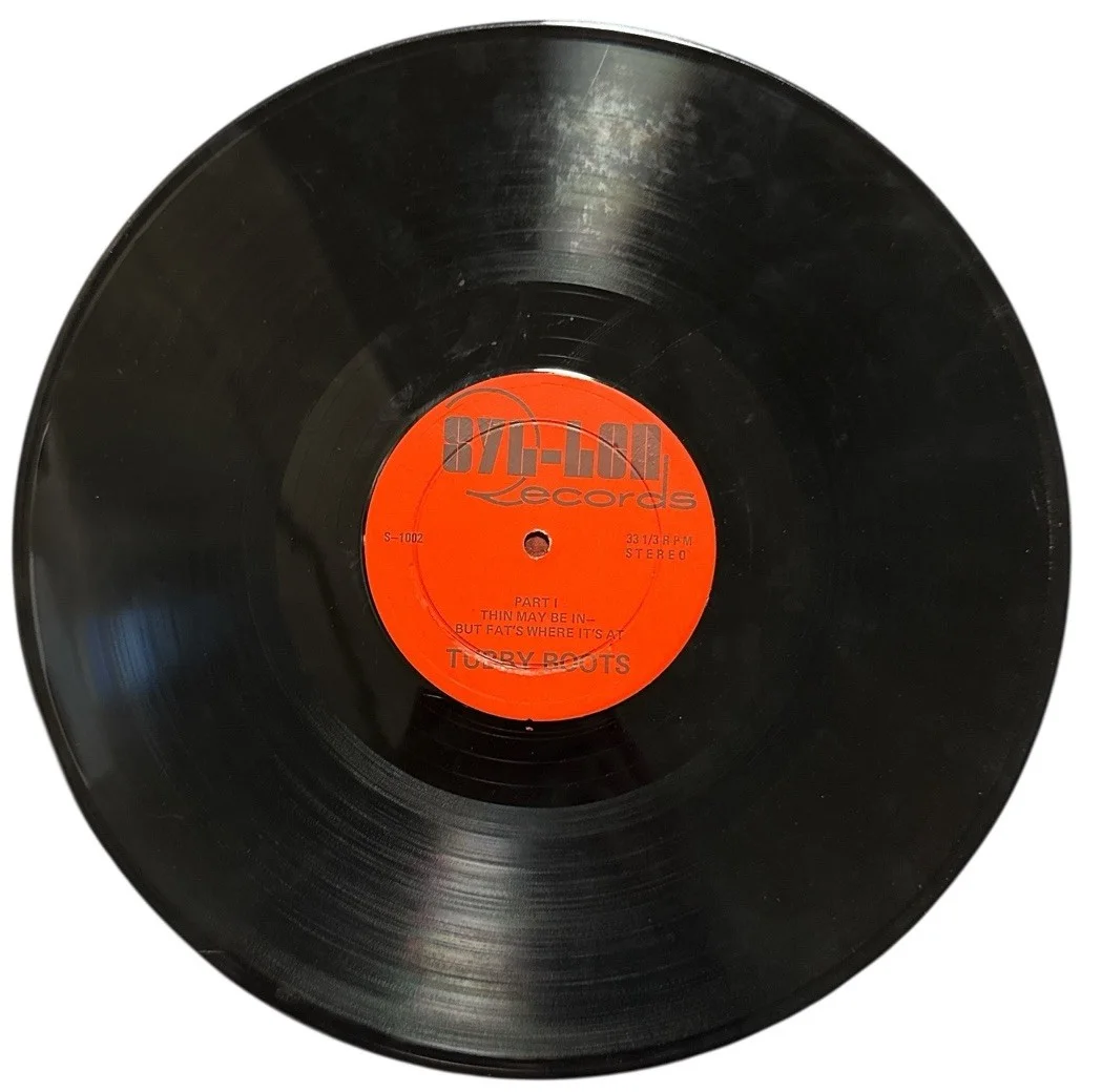 C. 1969 Tubby Boots Comedian Signed Orig Vinyl Record Album Cover S-1002 JSA JD, изображение 5