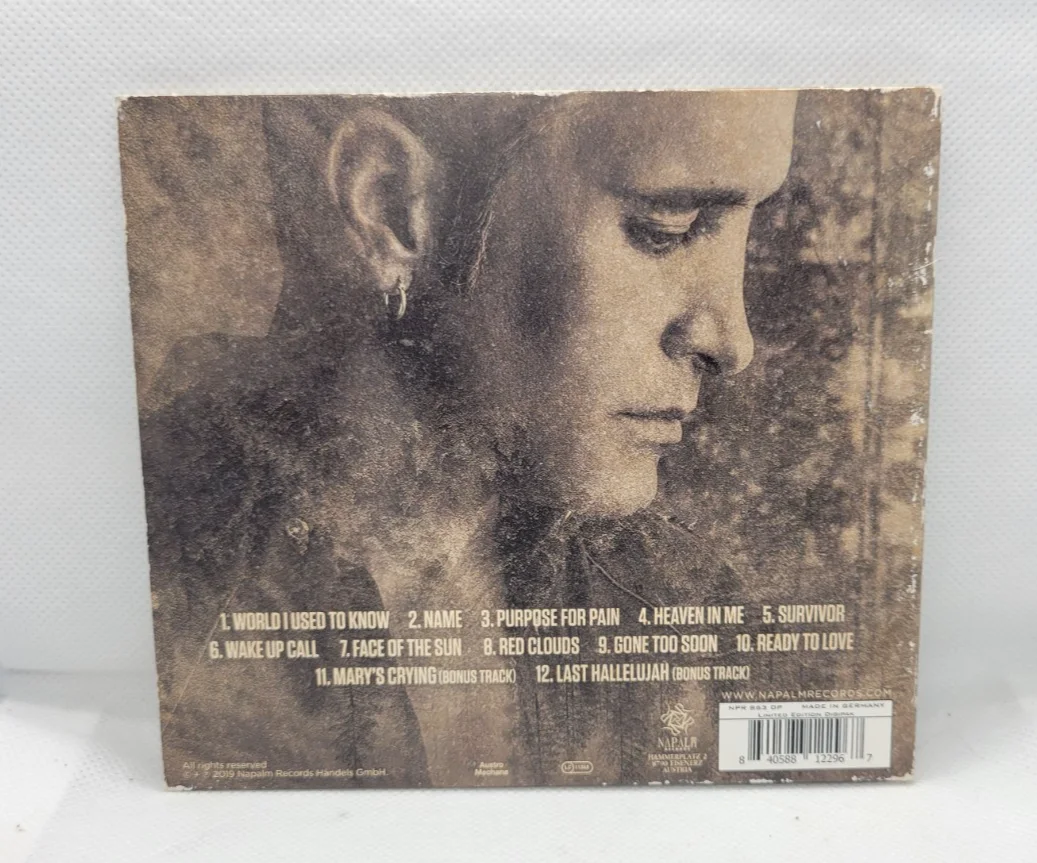 Scott Stapp – The Space Between The Shadows (CD, 2019) Signed/AUTOGRAPH CREED, image 2