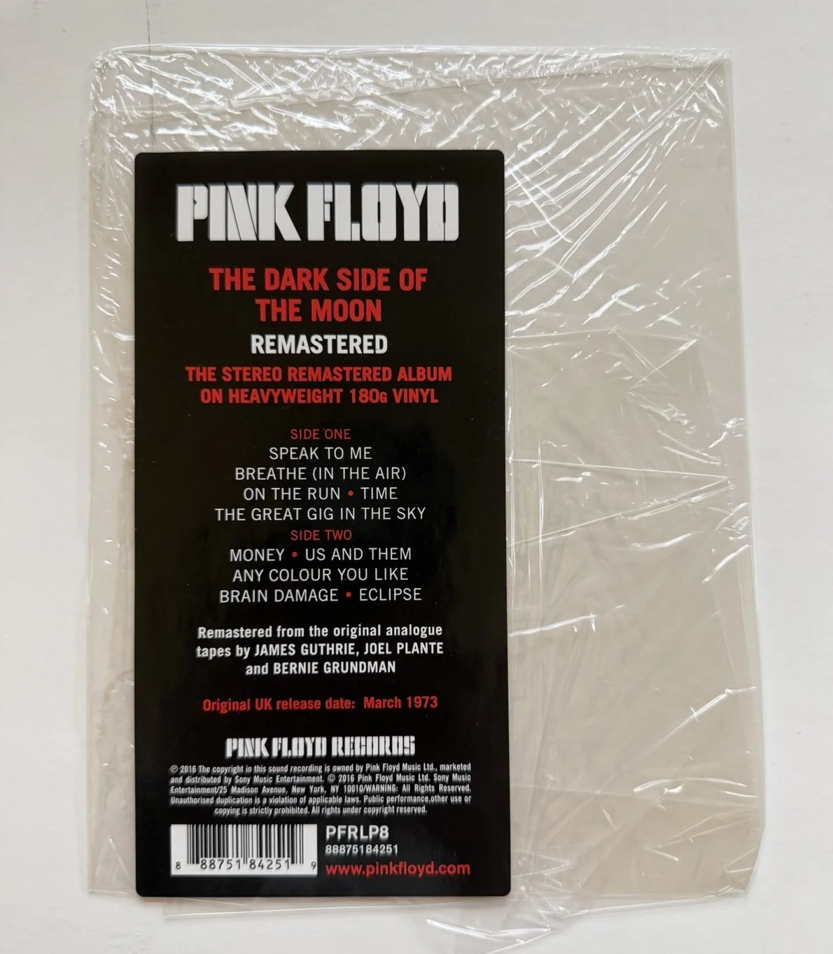 Nick Mason Signed Pink Floyd Dark Side of the Moon 20x30 Poster Autograph, изображение 5