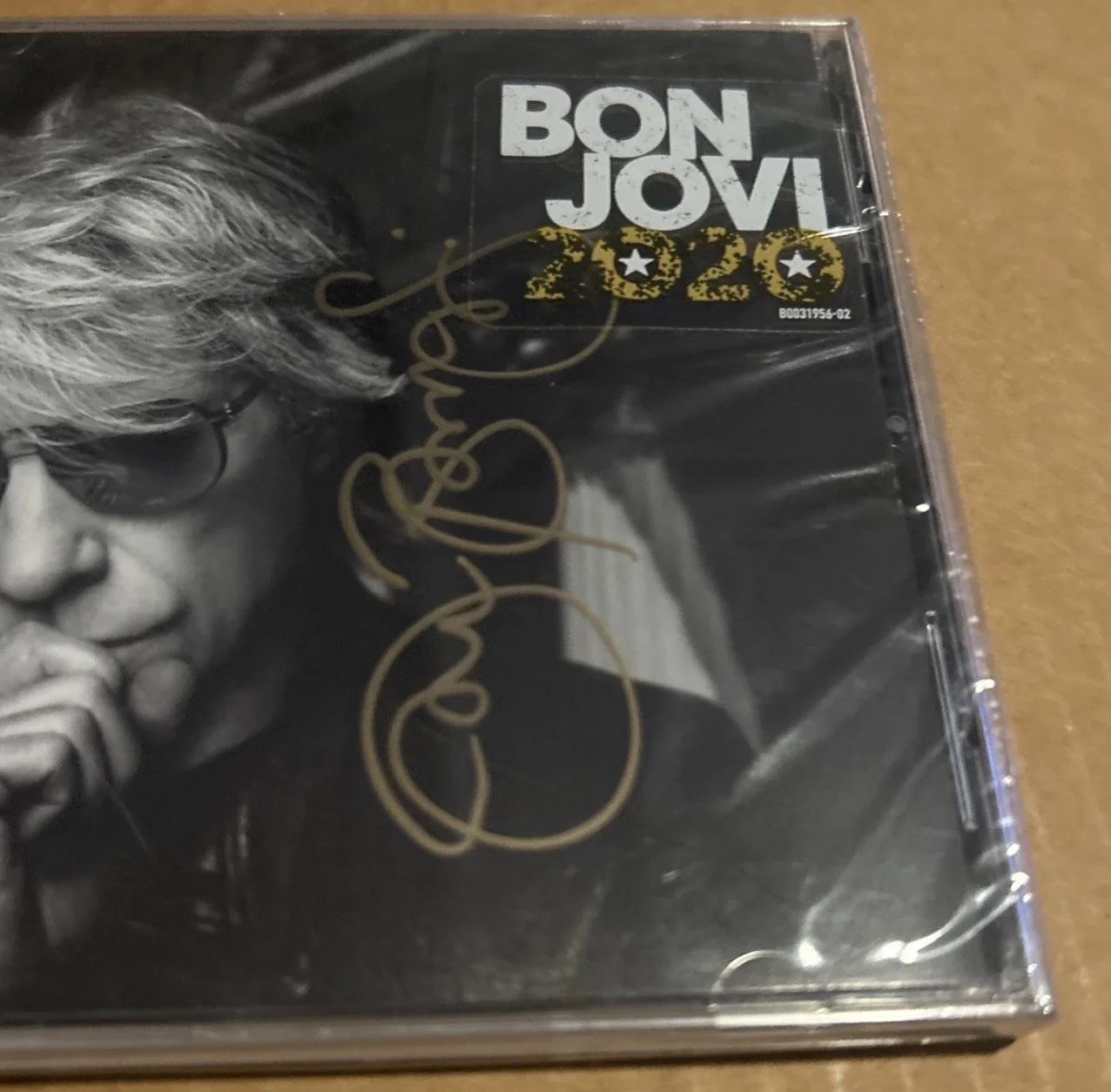 Bon Jovi Signed 2020 Limited Edition CD Sealed Gold Autographed, изображение 2