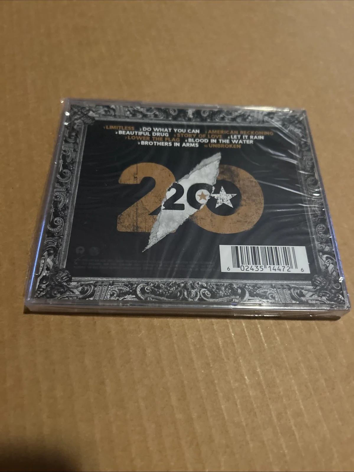 Bon Jovi Signed 2020 Limited Edition CD Sealed Gold Autographed, изображение 3