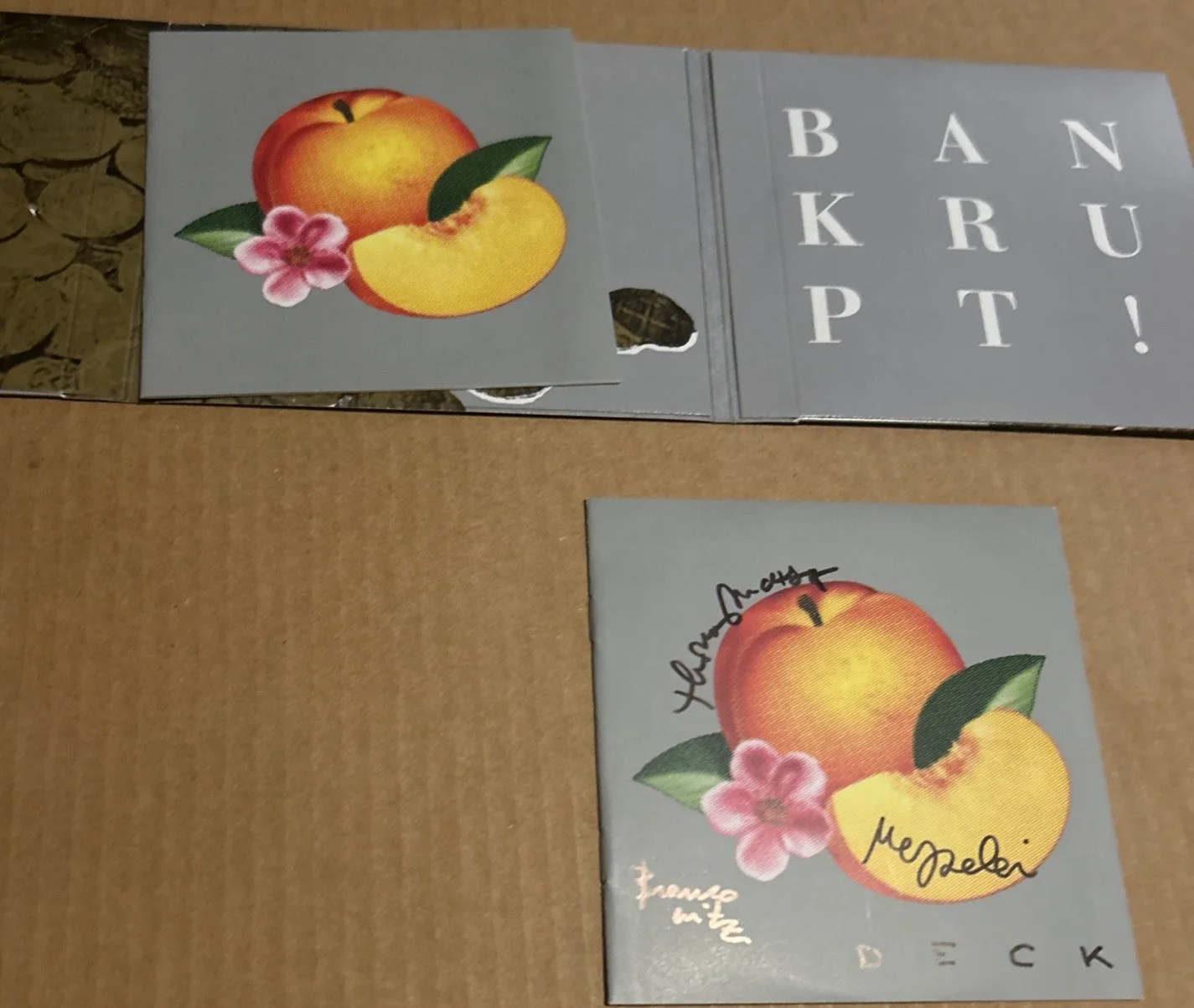 AUTOGRAPHED PHOENIX Bankrupt! Double CD Signed, image 2