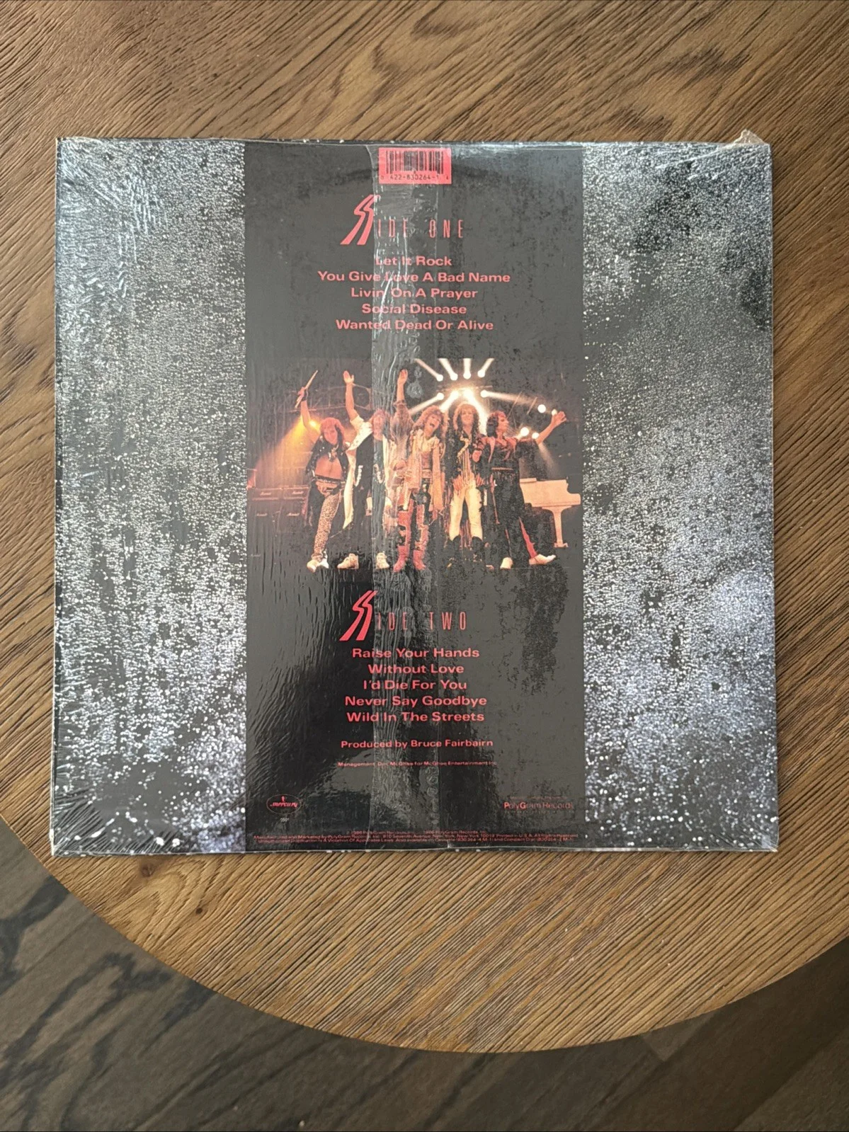 Jon Bon Jovi ENTIRE BAND SIGNED Slippery When Wet Signed Album Vinyl LP Record, изображение 3