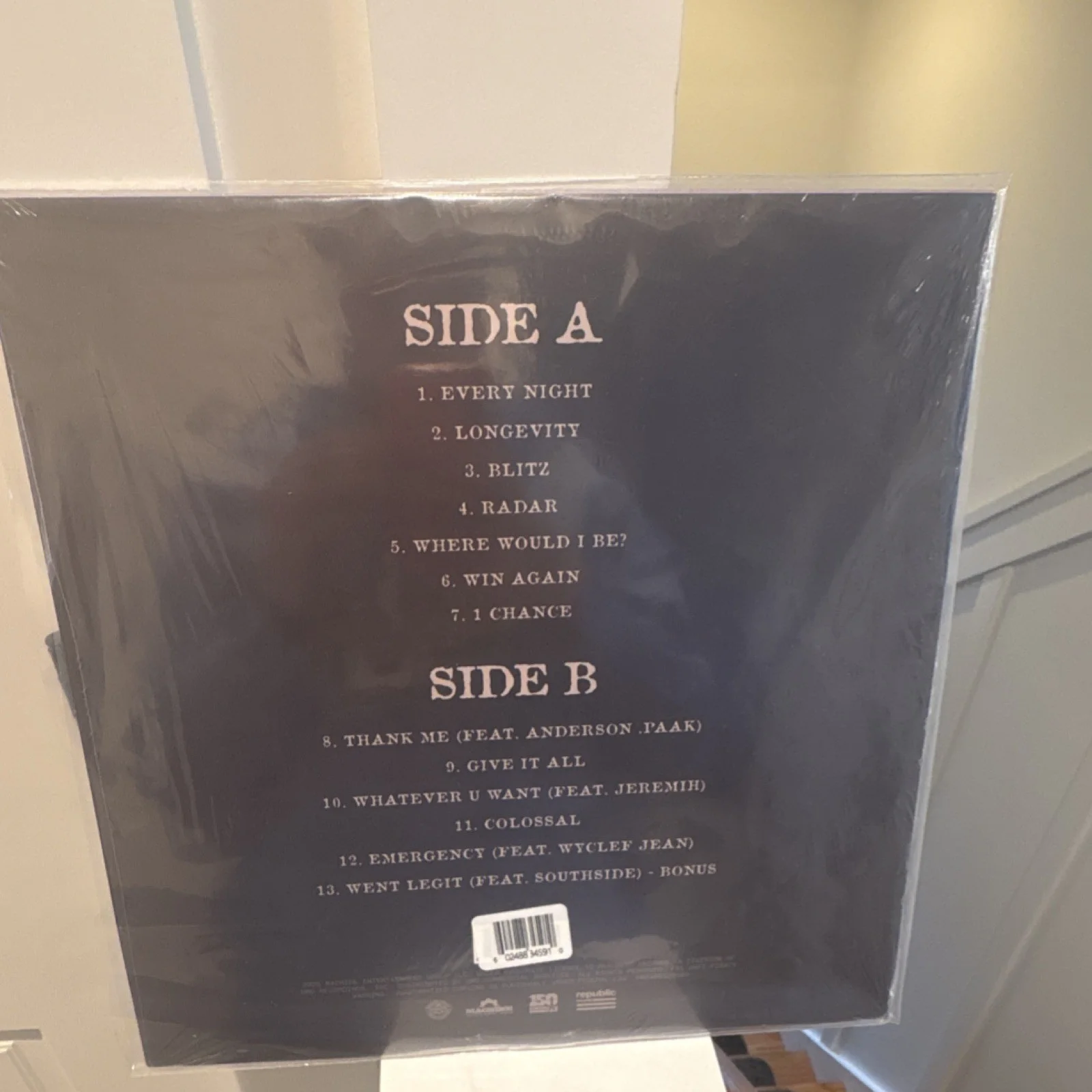 G Herbo Autographed Original Vinyl Album Signed Rap Hip Hop Music Collectible, изображение 3