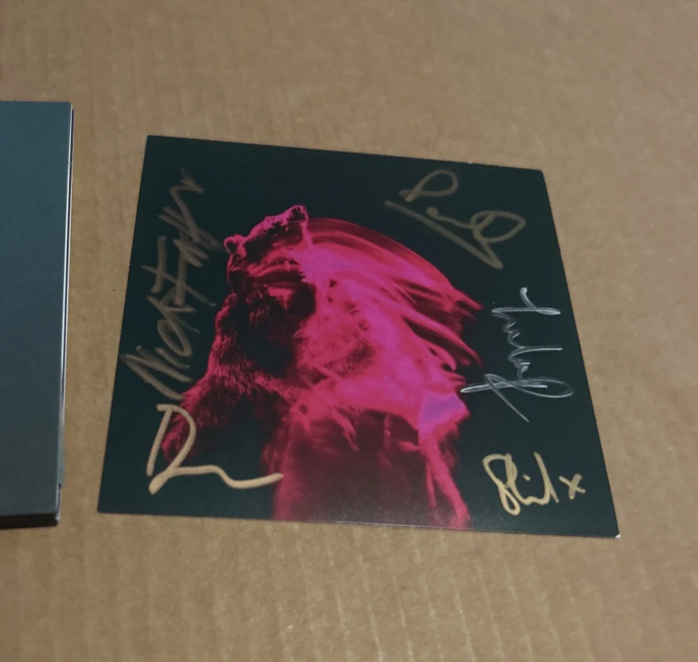 THE TEMPERANCE MOVEMENT WHITE BEAR CD & AUTOGRAPH/SIGNED ART CARD, image 2