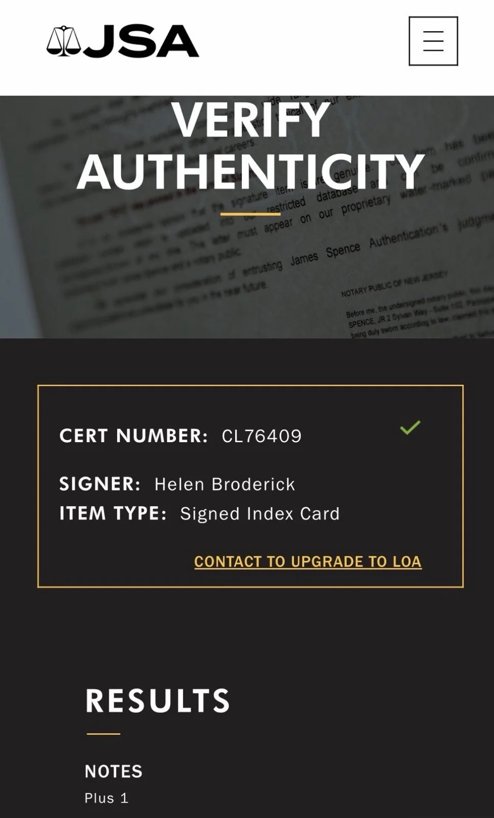 Helen Broderick — Helen Broderick d.1959 Signed Autograph Book Page Top Hat Actress w/ JSA COA, изображение 4
