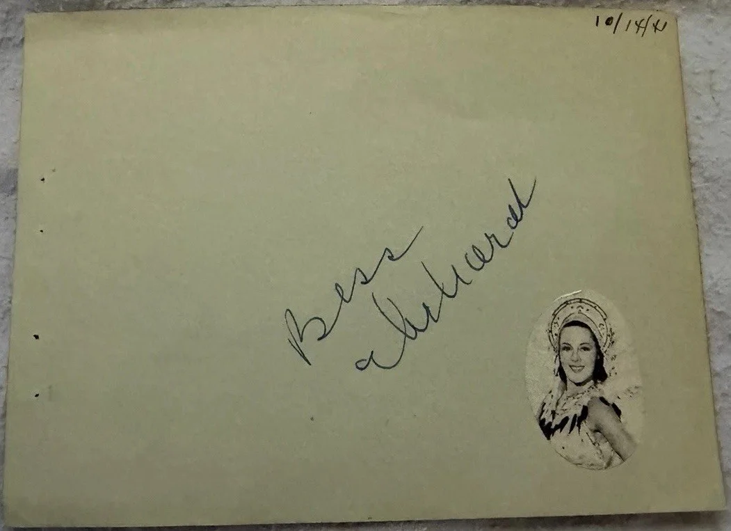 Helen Broderick — Helen Broderick d.1959 Signed Autograph Book Page Top Hat Actress w/ JSA COA, изображение 5