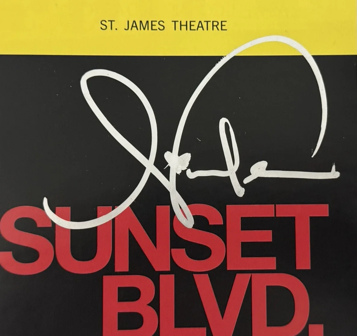 Nicole Scherzinger — Nicole Scherzinger Sunset Blvd. Boulevard Signed Broadway Playbill Autograph, image 2