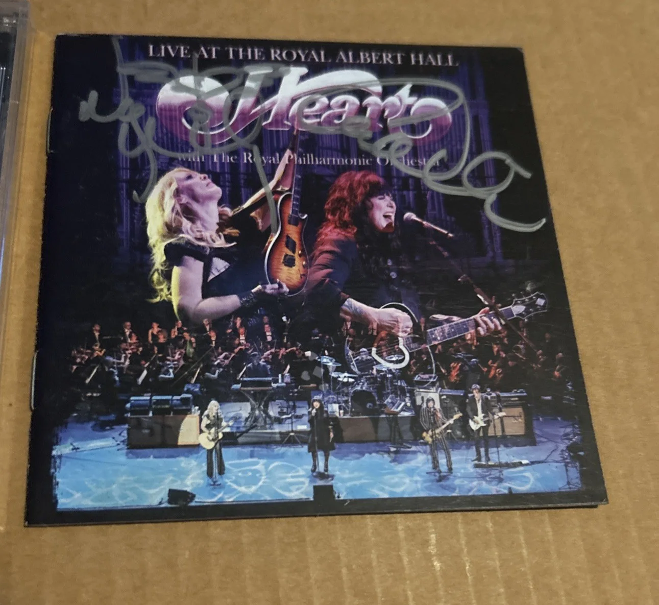 Heart Nancy Wilson Royal Albert Hall Autographed CD Booklet, image 2