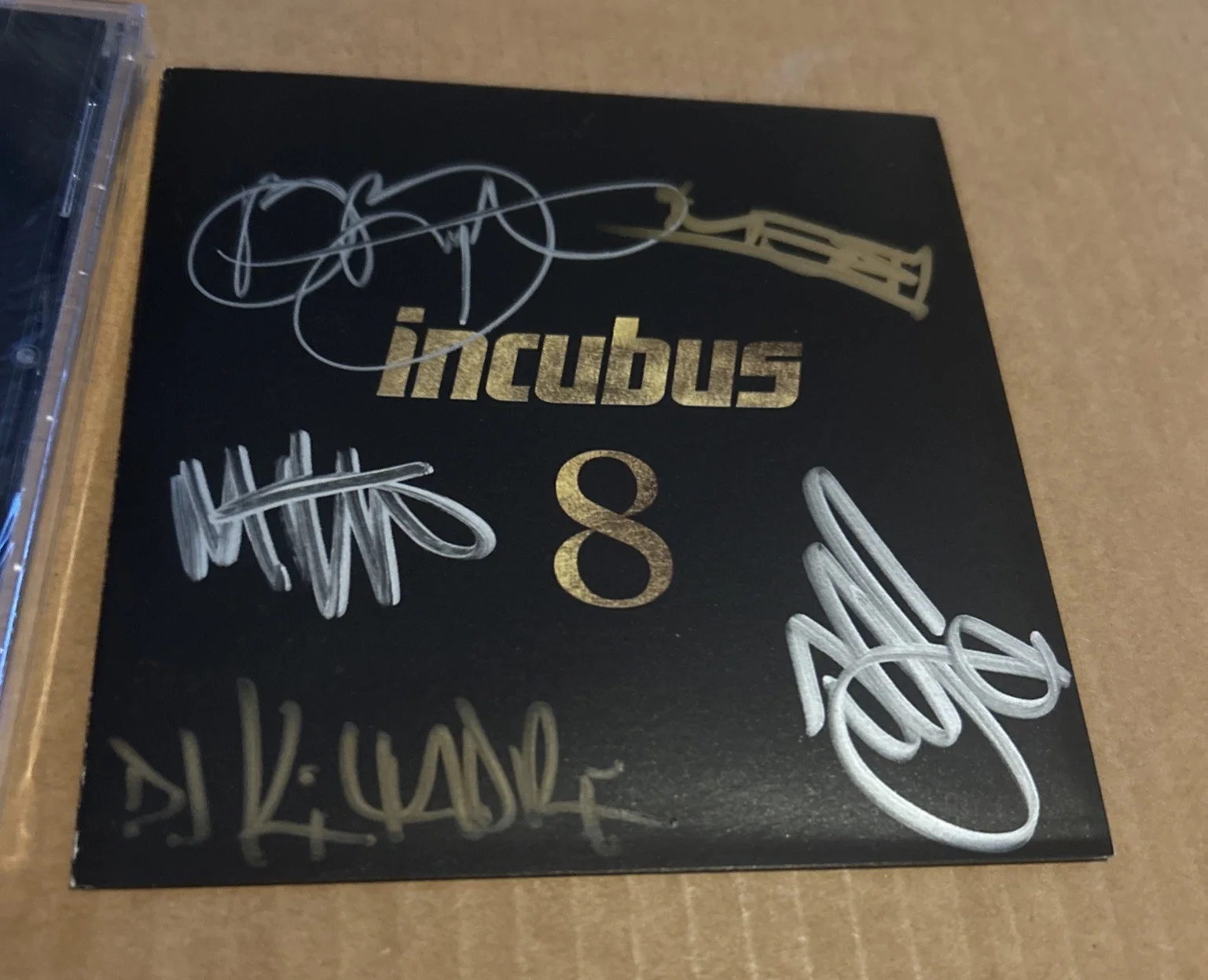 Incubus AUTOGRAPHED 8 CD Booklet / Signed by all 5, image 2