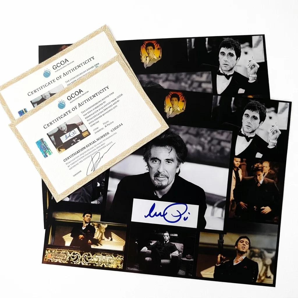 Al Pacino Signed Photo Autographed 8x10 COA GCOA The Godfather Scarface, изображение 2