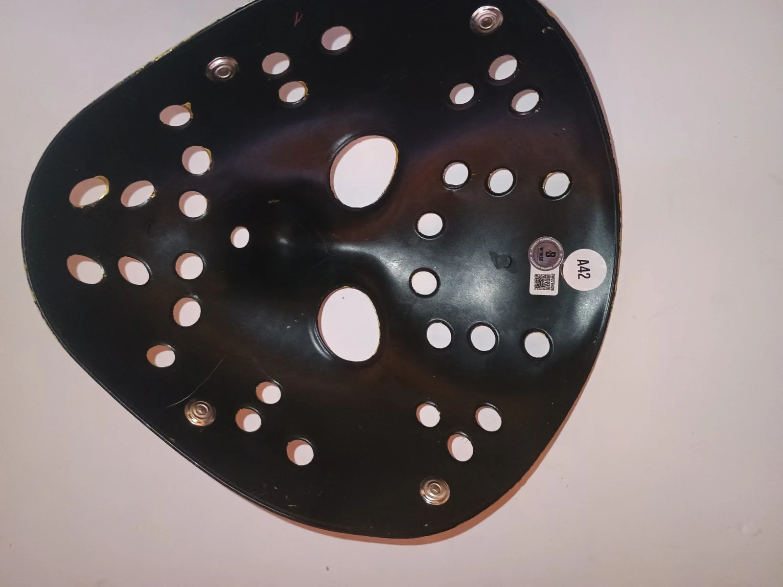 Ari Lehman Signed Jason Voorhees Mask Friday The 13th Beckett Verified "OG Jason, изображение 5