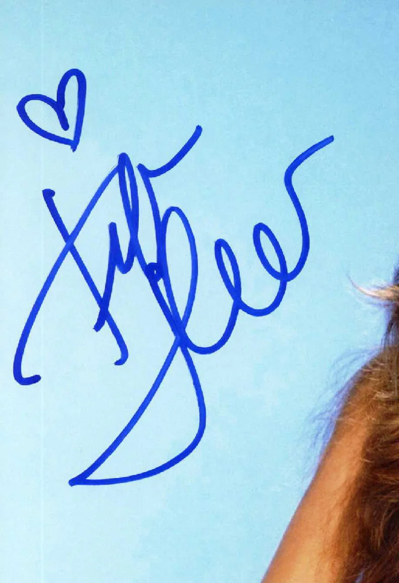 TIFFANI AMBER THIESSEN SIGNED 11x14 PHOTO 90210 SAVED BY THE BELL BECKETT BAS, изображение 2