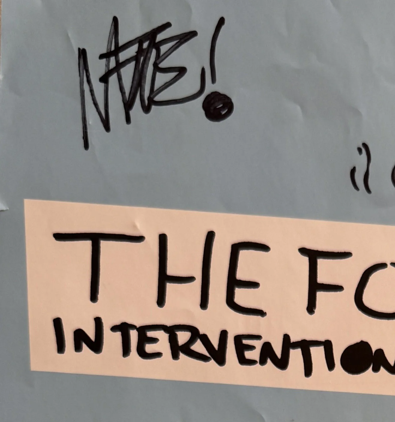 The Format signed poster 5x Ruess, Means, Atom Willard, Schey, and Valenzuela ET, image 2