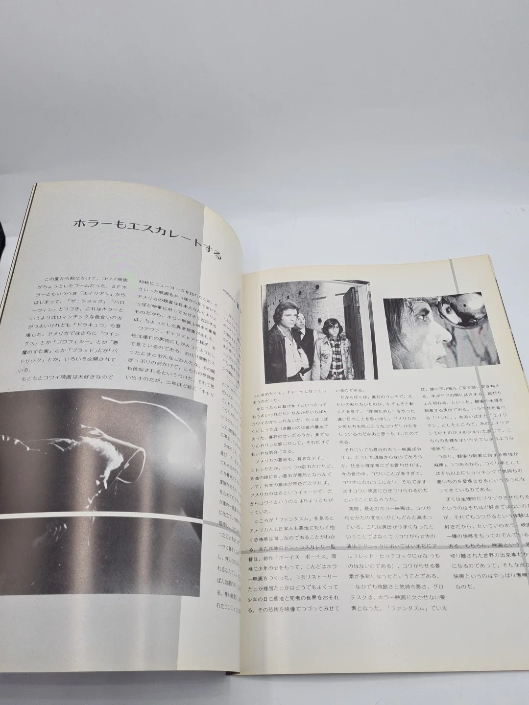 Phantasm 1979 Vintage Japanese Movie Program Angus Scrimm A80, изображение 3