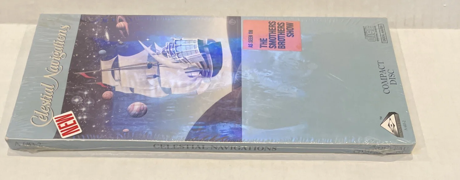 Celestial Navigations 1988 CD New Sealed As Seen Smothers Brothers Show, изображение 3