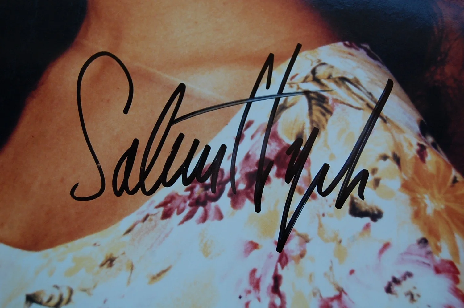 Salma Hayek autographed 8x10 Picture signed Photo Pic includes 2x COA, image 4