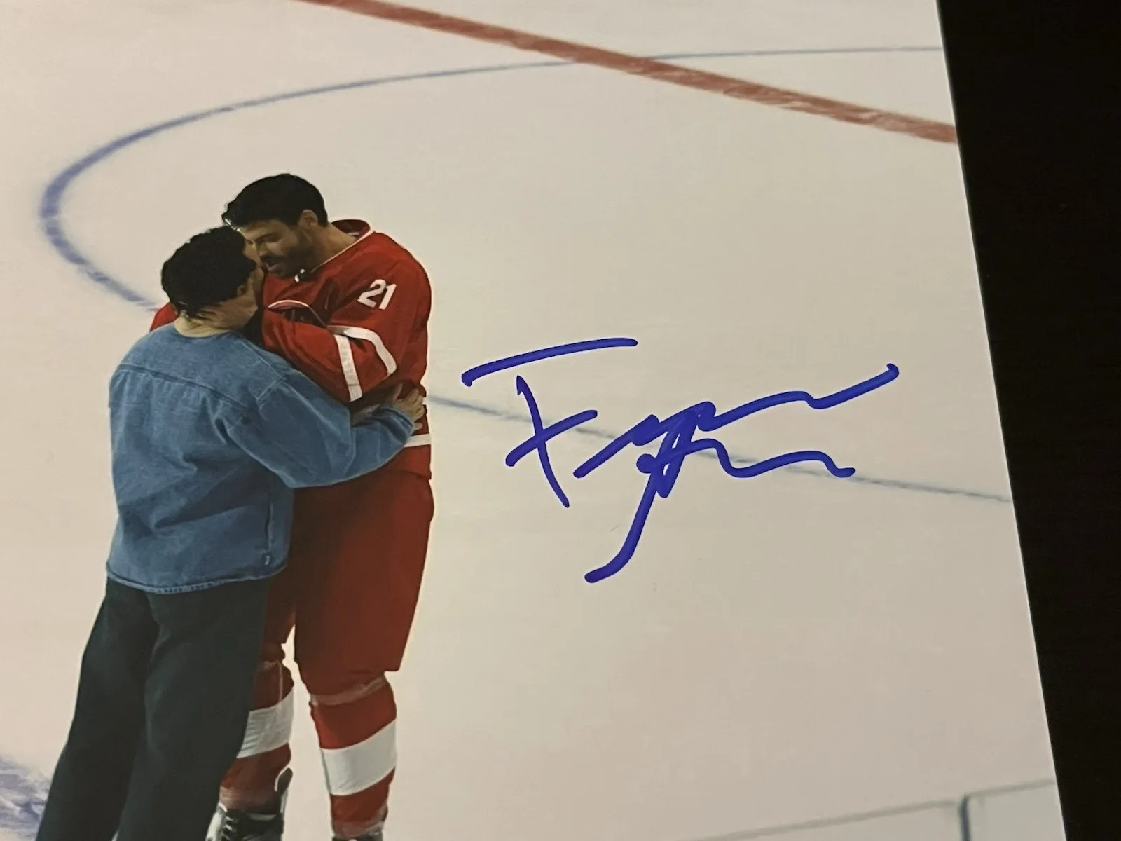 FRANCOIS ARNAUD — FRANCOIS ARNAUD SIGNED HEATED RIVALRY GAY LOVERS ON ICE PHOTO AUTO PROOF COA, image 2