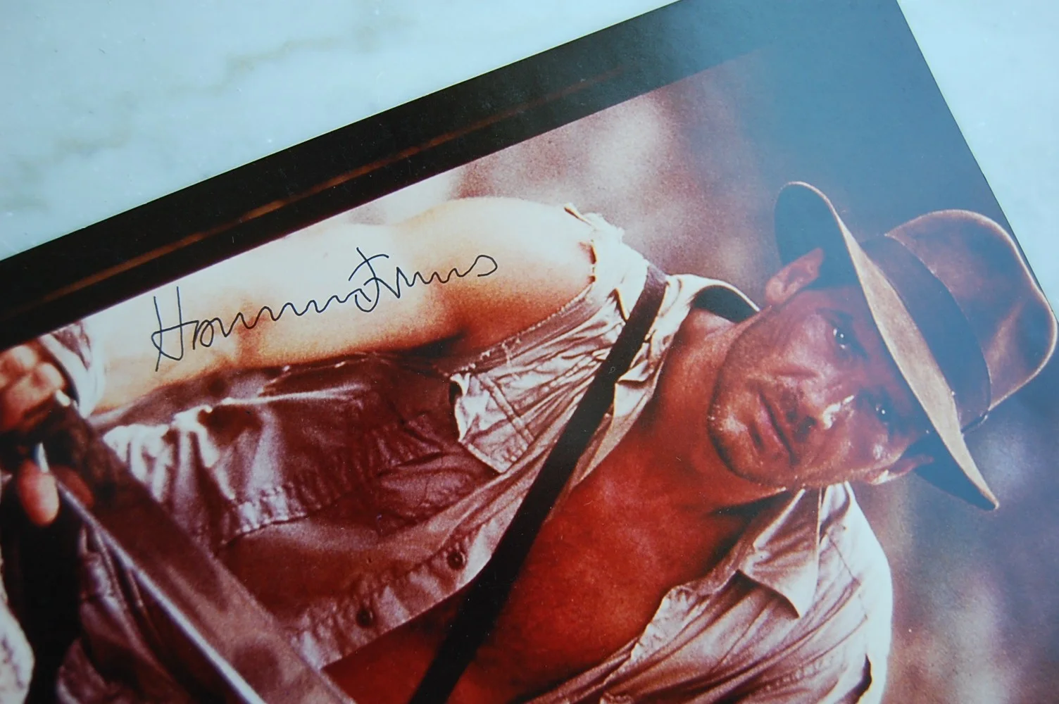 Harrison Ford Indiana Jones Autographed signed photo 10x8 with COA cert, изображение 4