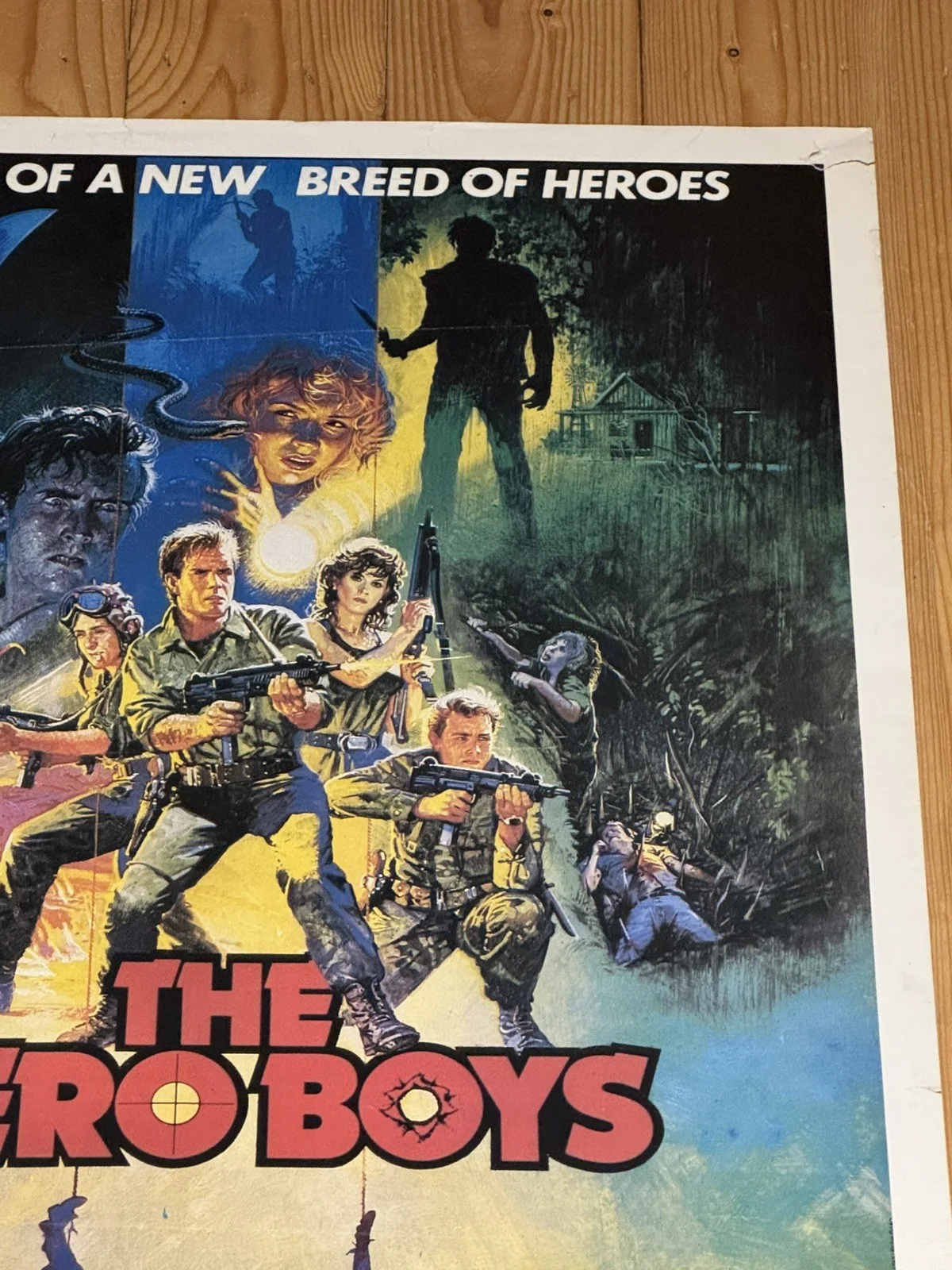 The Zero Boys Original South African movie poster Johannesburg Rare, изображение 2