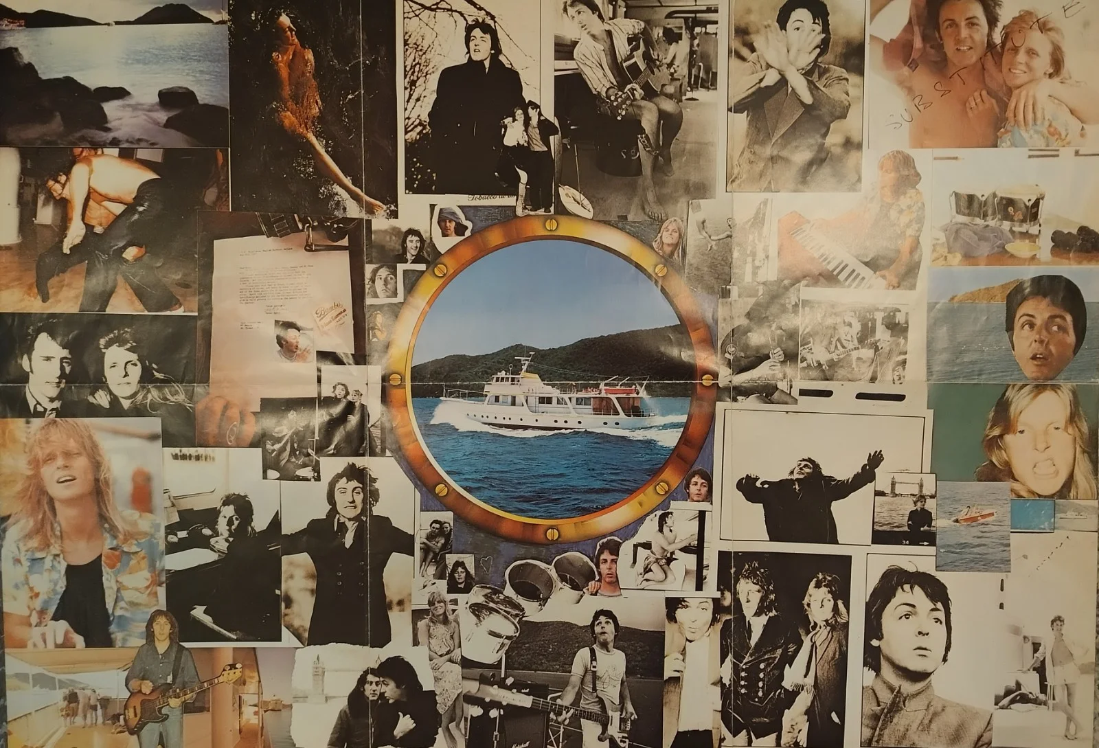 PAUL McCARTNEY Signed Aitographed 22"x32" Vintage Pòster + COA, изображение 4
