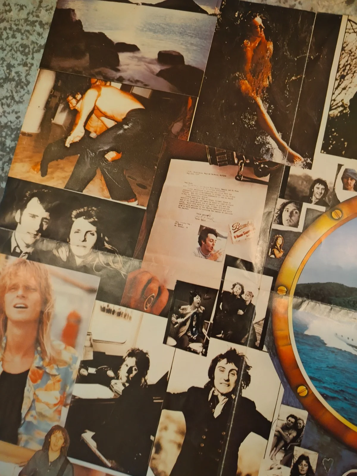 PAUL McCARTNEY Signed Aitographed 22"x32" Vintage Pòster + COA, изображение 5