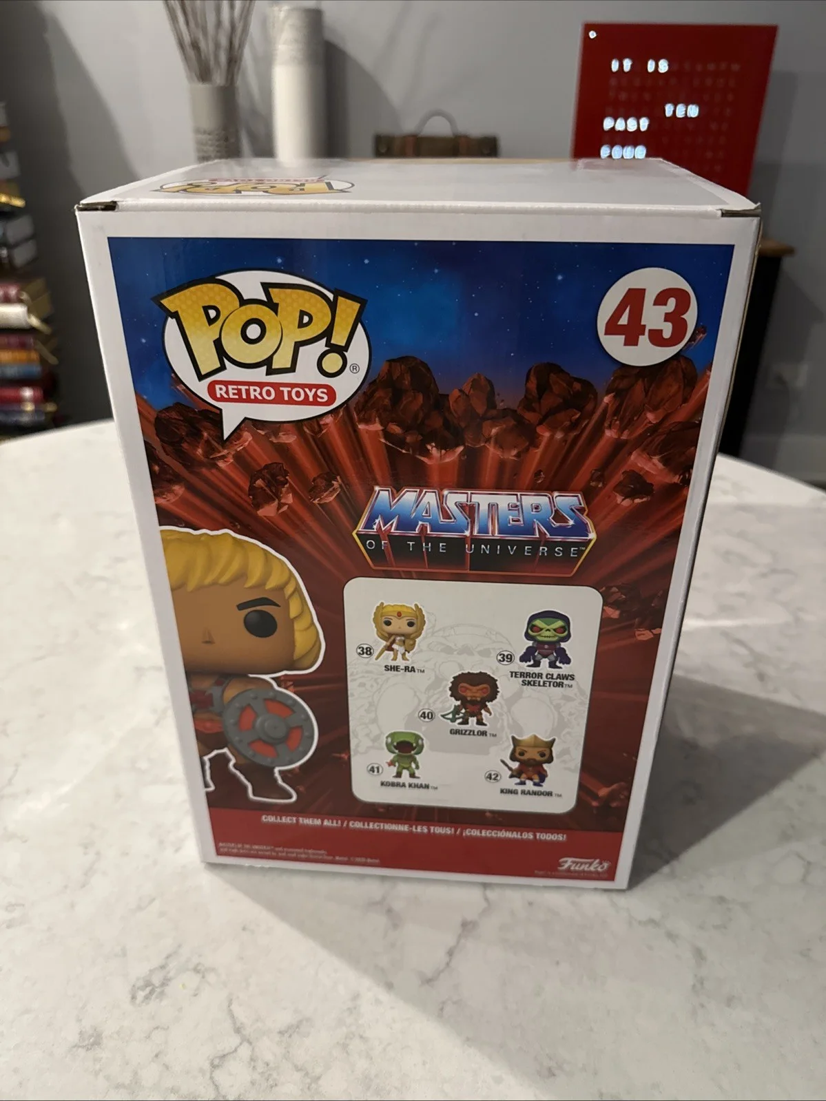 Dolph Lundgren — Dolph Lundgren Signed Giant He-Man MOTU Funko Pop #43 JSA, изображение 5