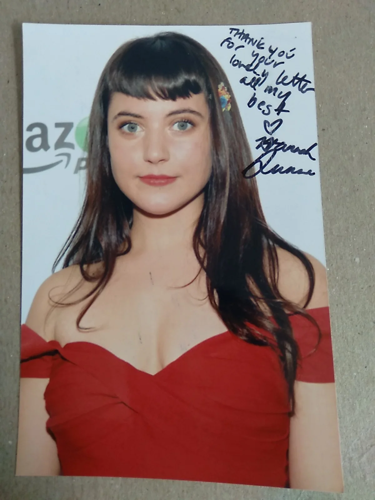 Hannah Dunne Signed Autograph 6x4in Photo, image 2