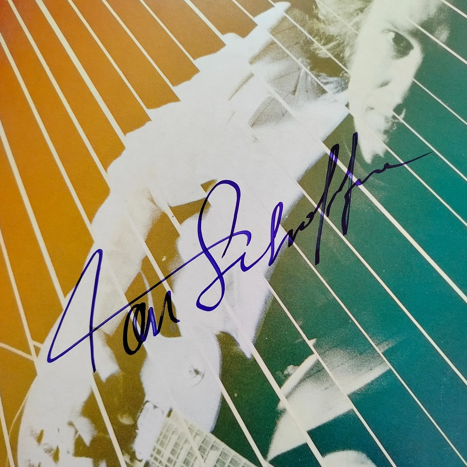 Janne Schaffer Signed Autographed LP Album Cover + COA, image 2