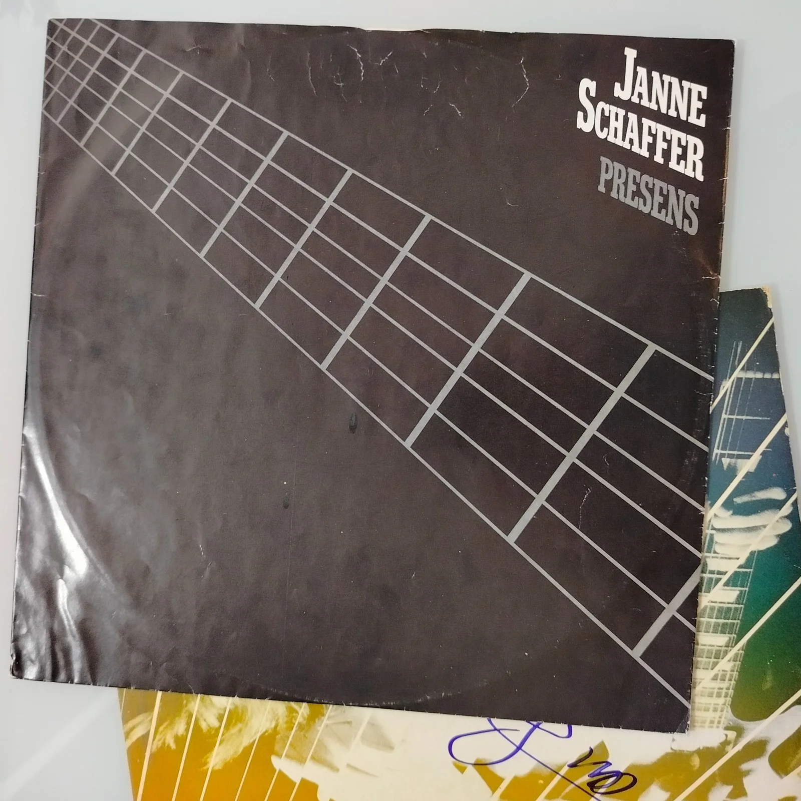 Janne Schaffer Signed Autographed LP Album Cover + COA, image 5