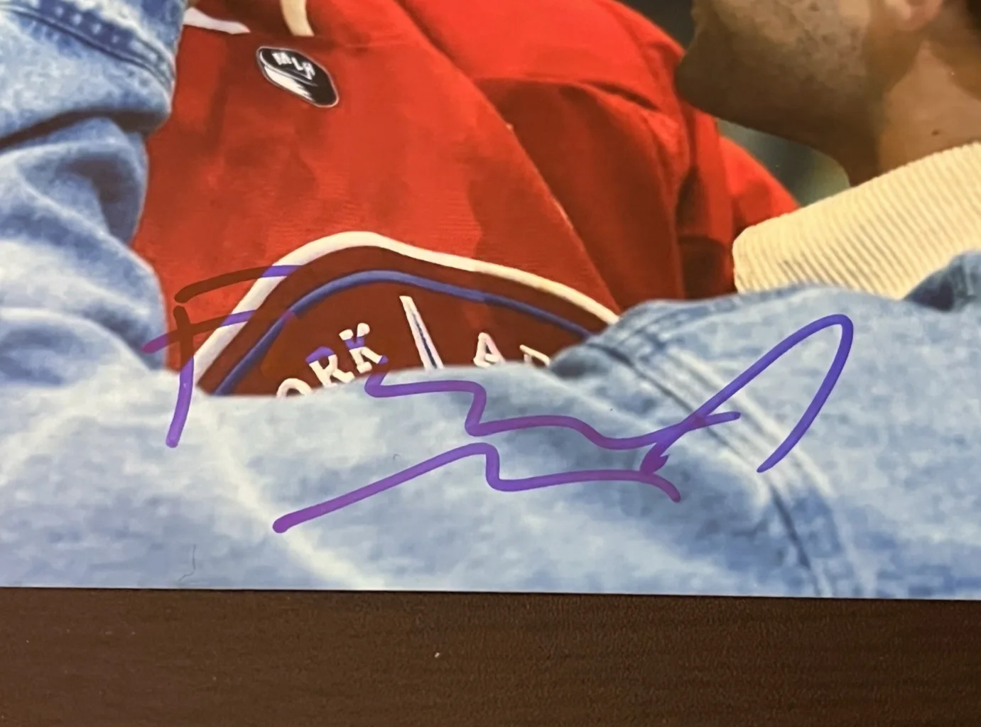 FRANCOIS ARNAUD — FRANCOIS ARNAUD SIGNED HEATED RIVALRY LOVERS EMBRACE 8X10 PHOTO AUTO PROOF COA A, изображение 2