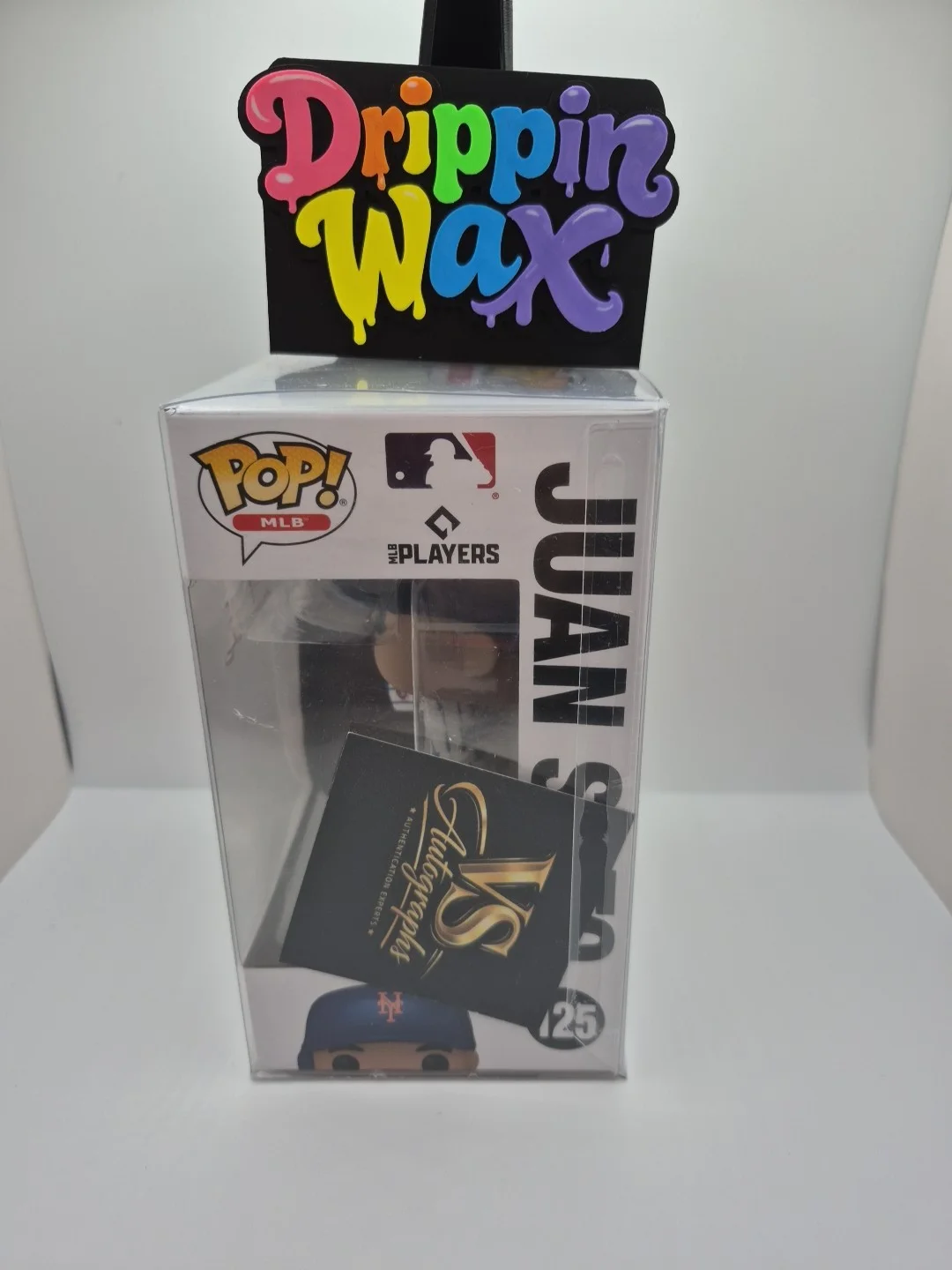 Juan Soto Autographed Funko Pops #125 New York Mets Signed With COA, изображение 2