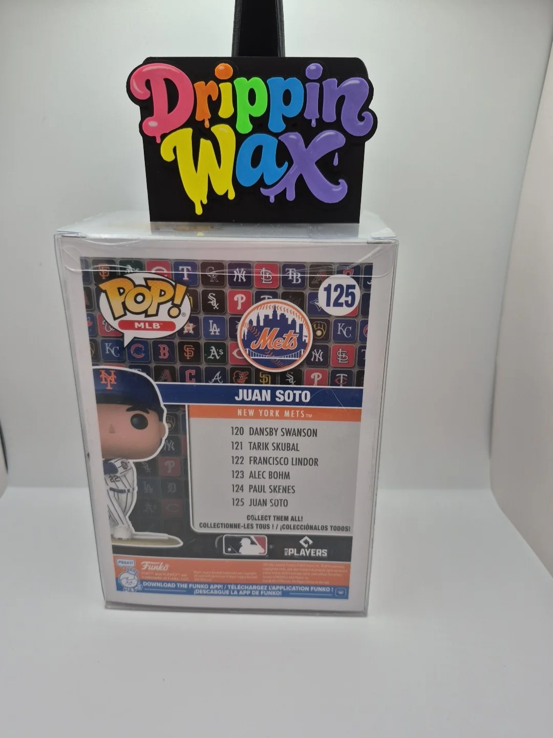 Juan Soto Autographed Funko Pops #125 New York Mets Signed With COA, изображение 3