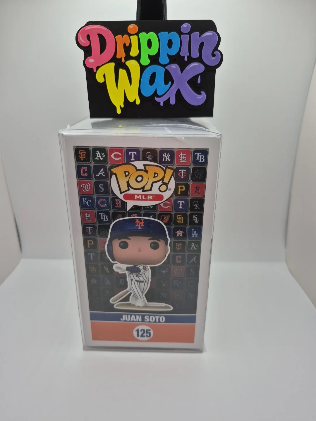 Juan Soto Autographed Funko Pops #125 New York Mets Signed With COA, изображение 4
