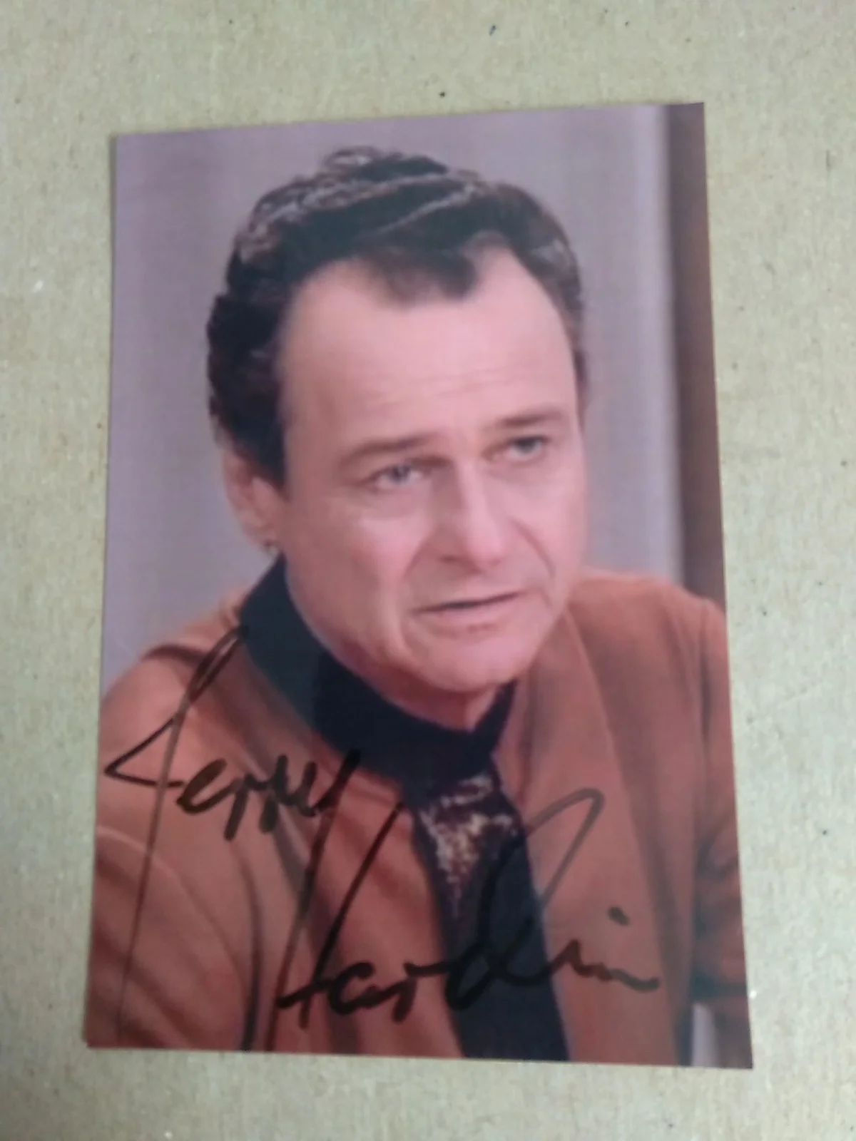 Jerry Hardin Signed Autograph 6x4in Photo, image 2