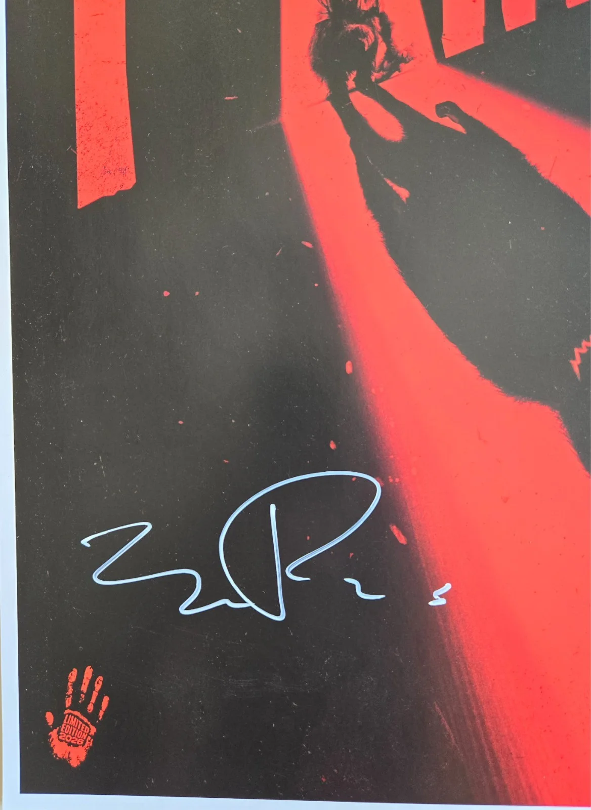 Johannes Roberts — Primate Movie Poster Signed by Director Johannes Roberts, изображение 2