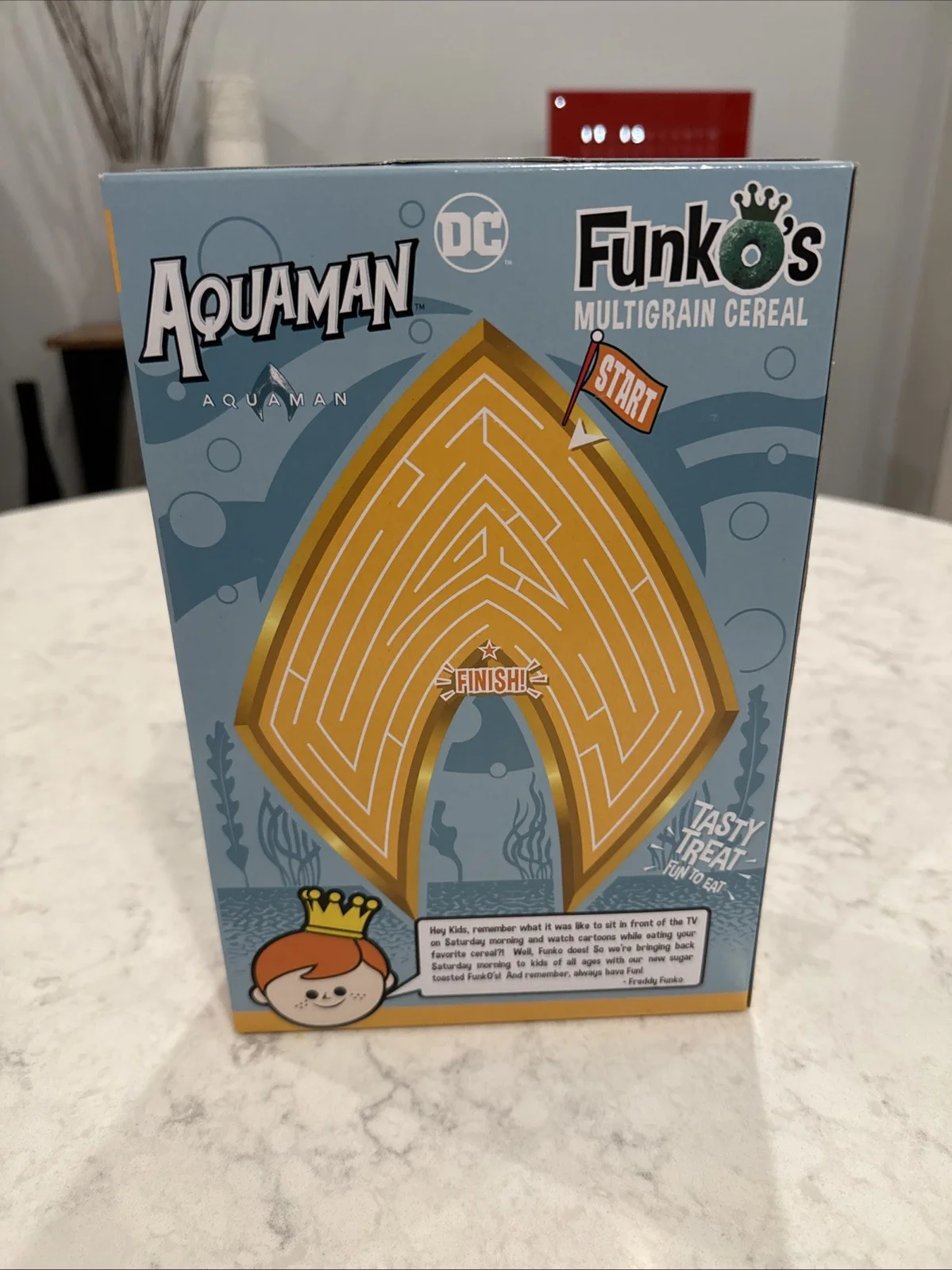 Jason Momoa — Jason Momoa Signed Funko Cereal Box Aquaman, image 5