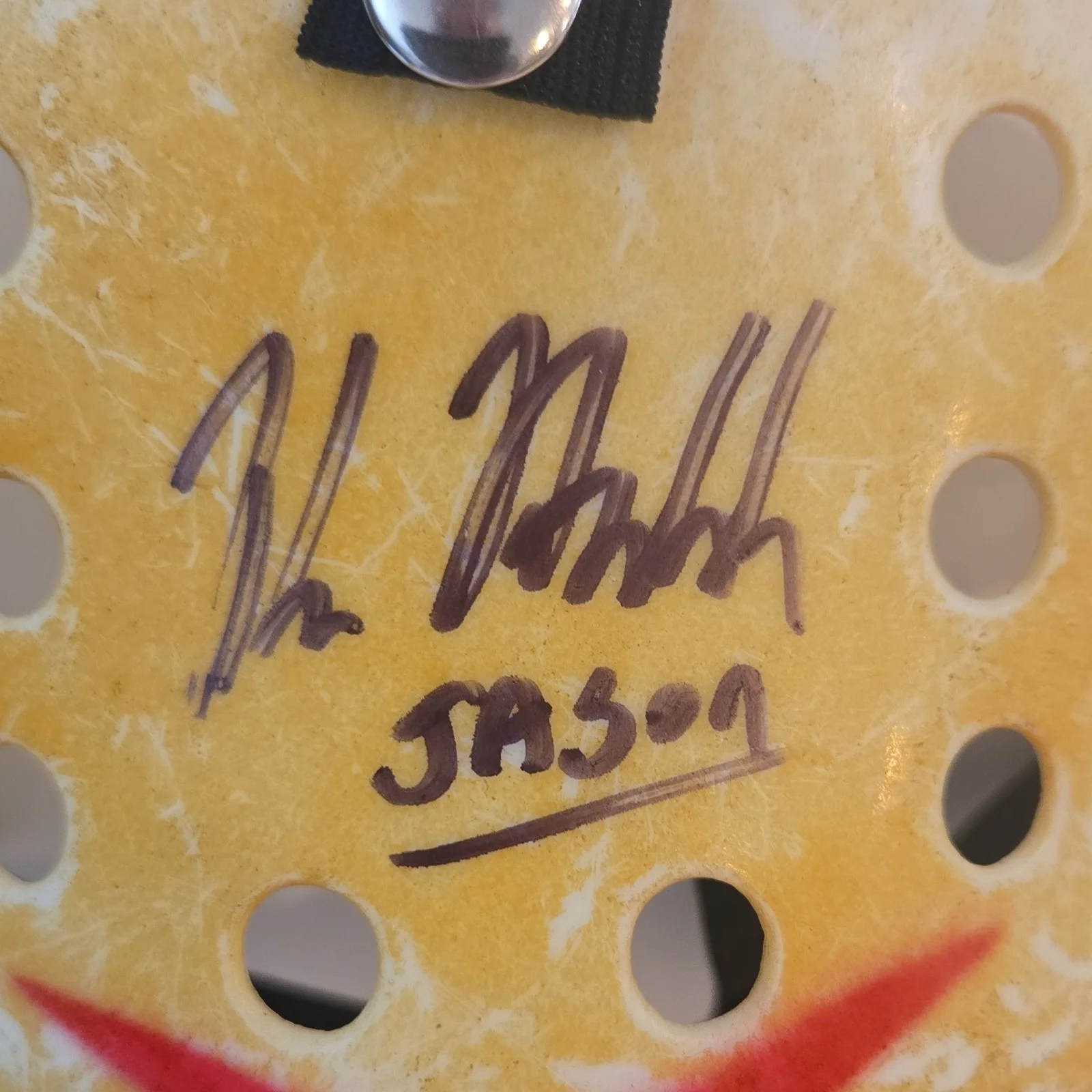 Jason — Autographed Jason Mask Friday the 13th JSA Authenticated, image 2