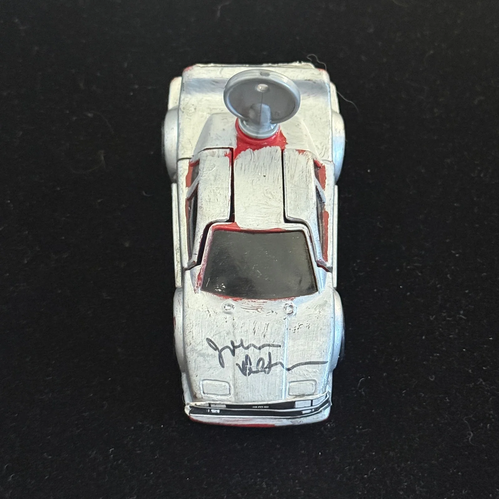 John DeLorean — John DeLorean signed Hot Wheels Toy Car JSA LOA BTTF Auto Rare Z2527, image 3