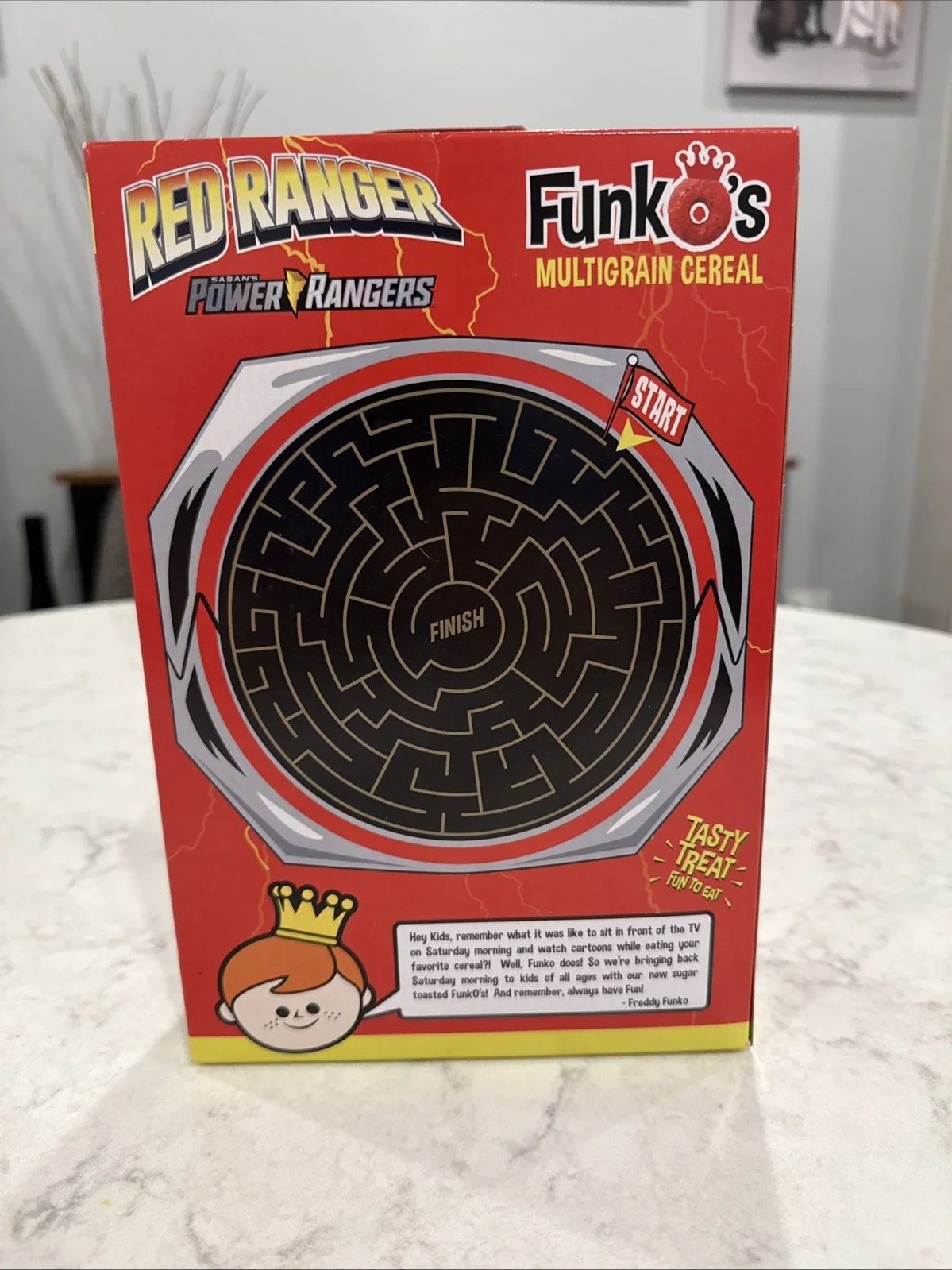 Austin St. John — Austin St John Signed Funko Cereal Box Jason Red Power Ranger MMPR, изображение 4